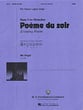Poeme du Soir Organ sheet music cover